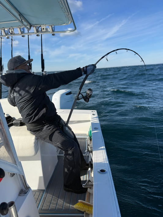 custom big game fishing rods Deps Huge Series These hand built rods are designed specifically for Carls Custom Baits from NFS Rods Magictail Offshore Stand Up Rods