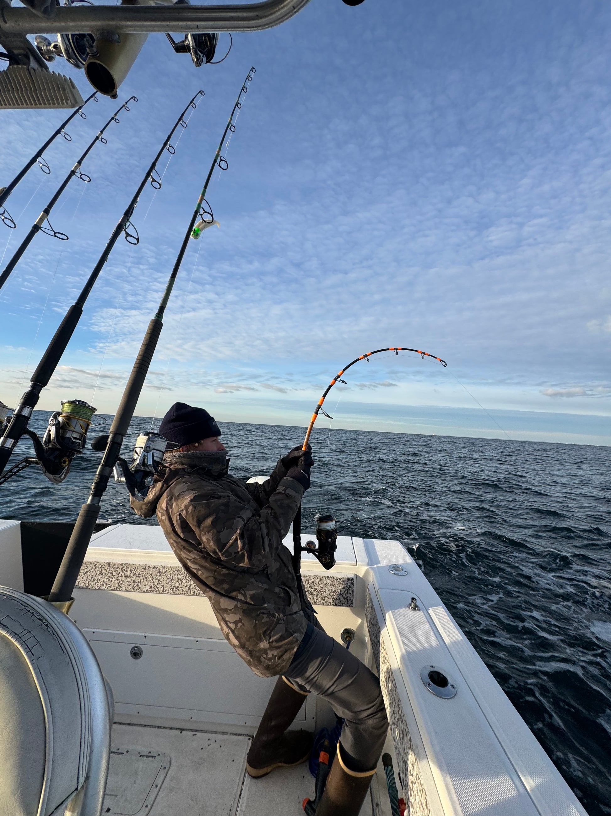 custom big game fishing rods Vert Giant Series