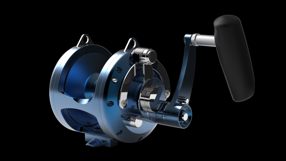 Avet EX Series lever drag reel — Blue