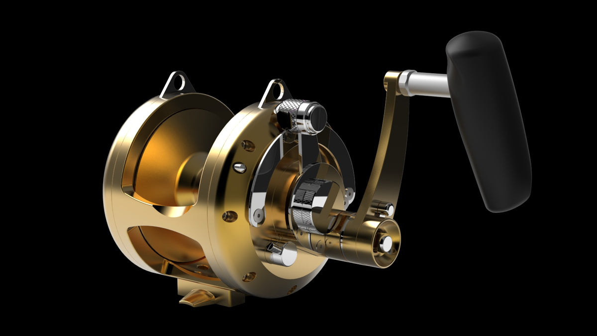 Avet EX Series lever drag reel — Gold