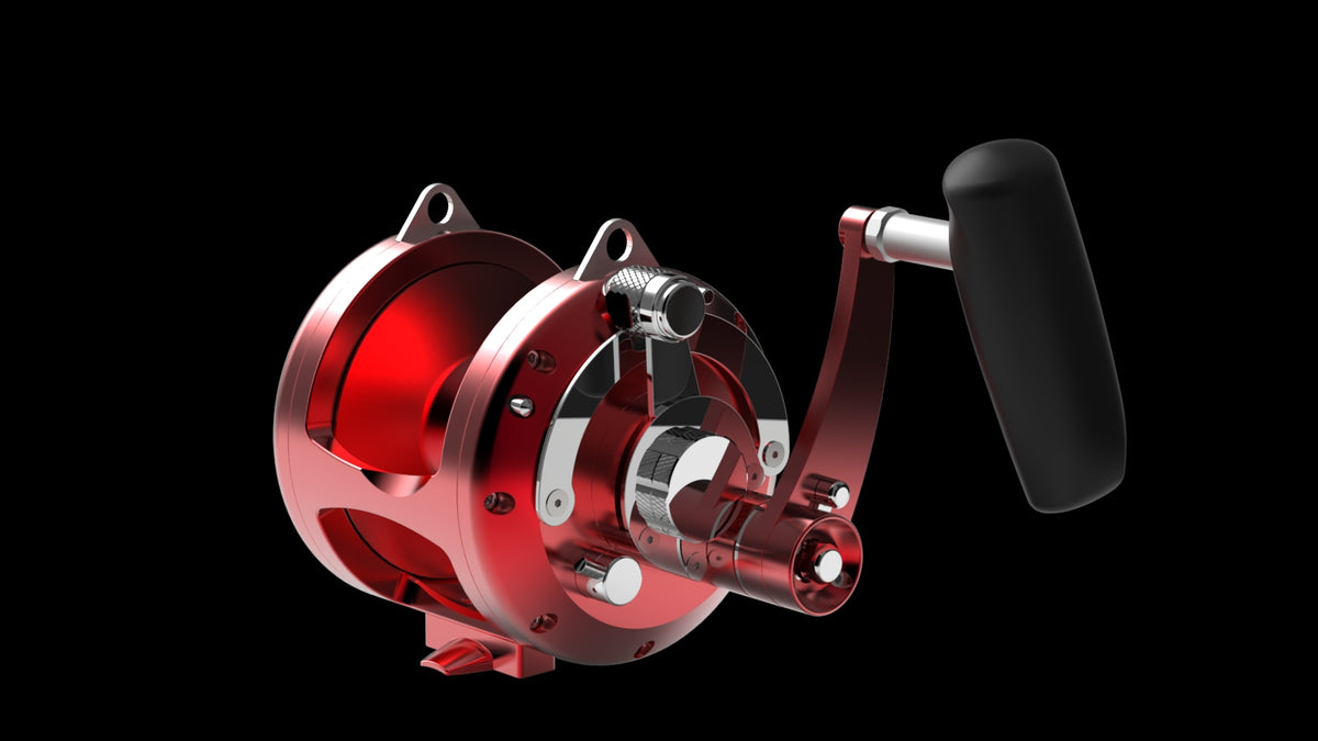 Avet EX Series lever drag reel — Red