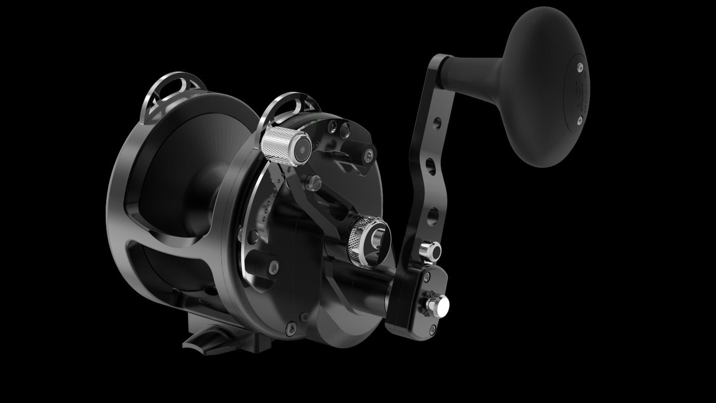 Avet HX Series lever drag reel — Black