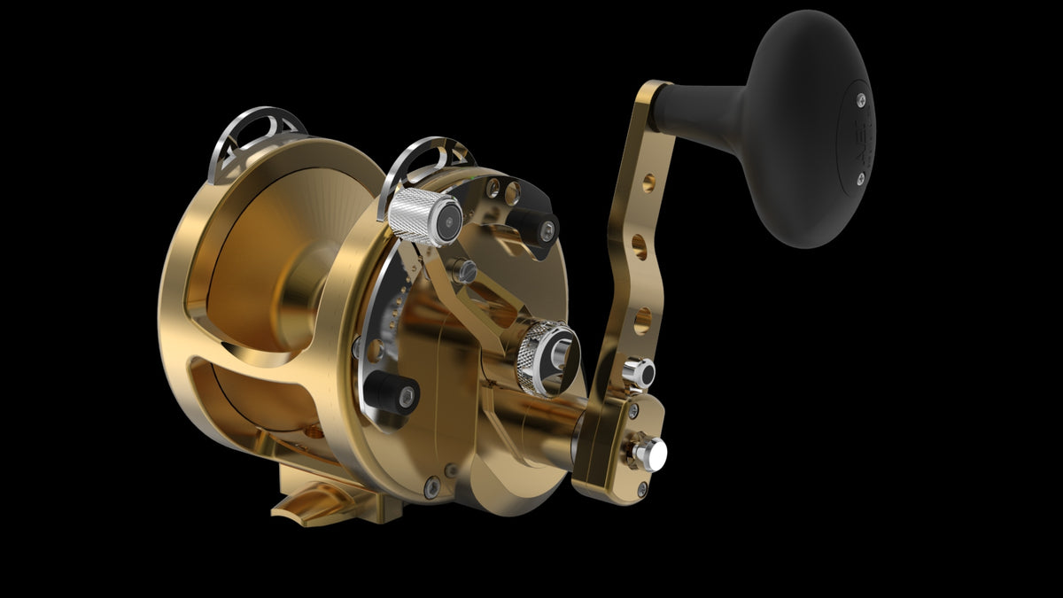 Avet HX Series lever drag reel — Gold