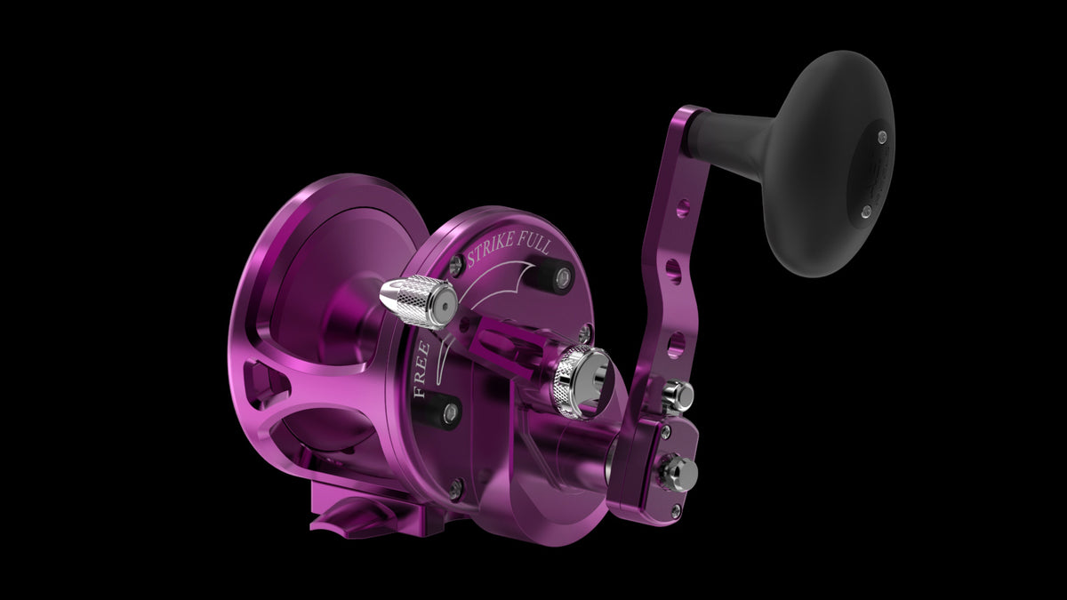 Avet JX Series lever drag reel — Purple