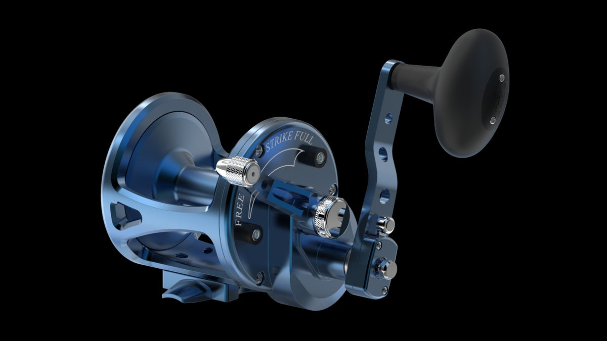 Avet LX Series lever drag reel — Blue