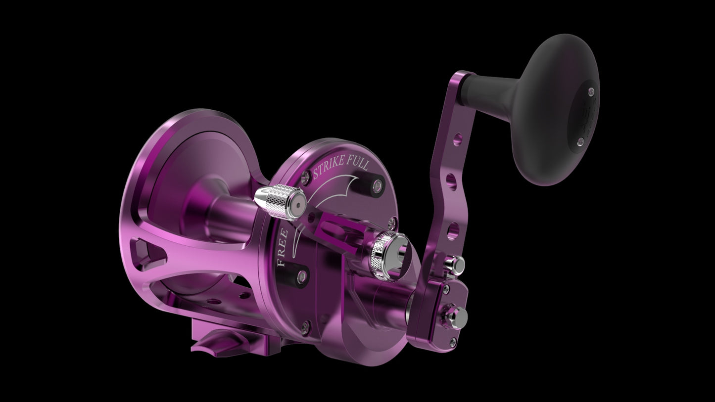 Avet LX Series lever drag reel — Purple