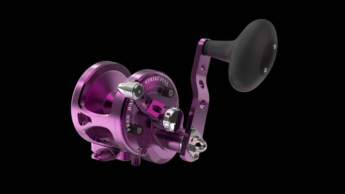 Avet MX Series lever drag reel — Purple