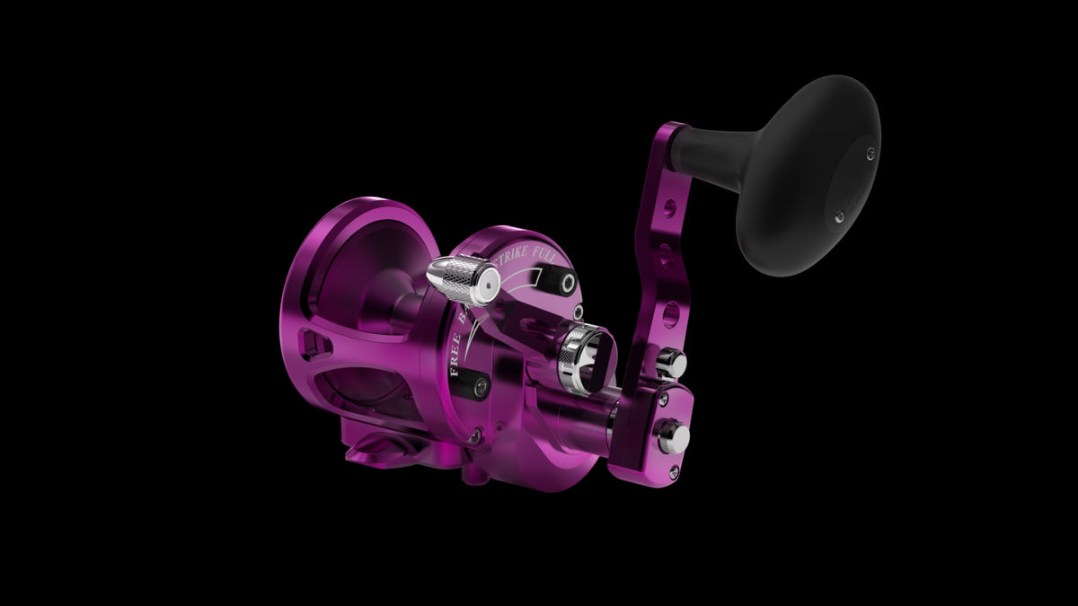 Avet SX Series lever drag reel — Purple