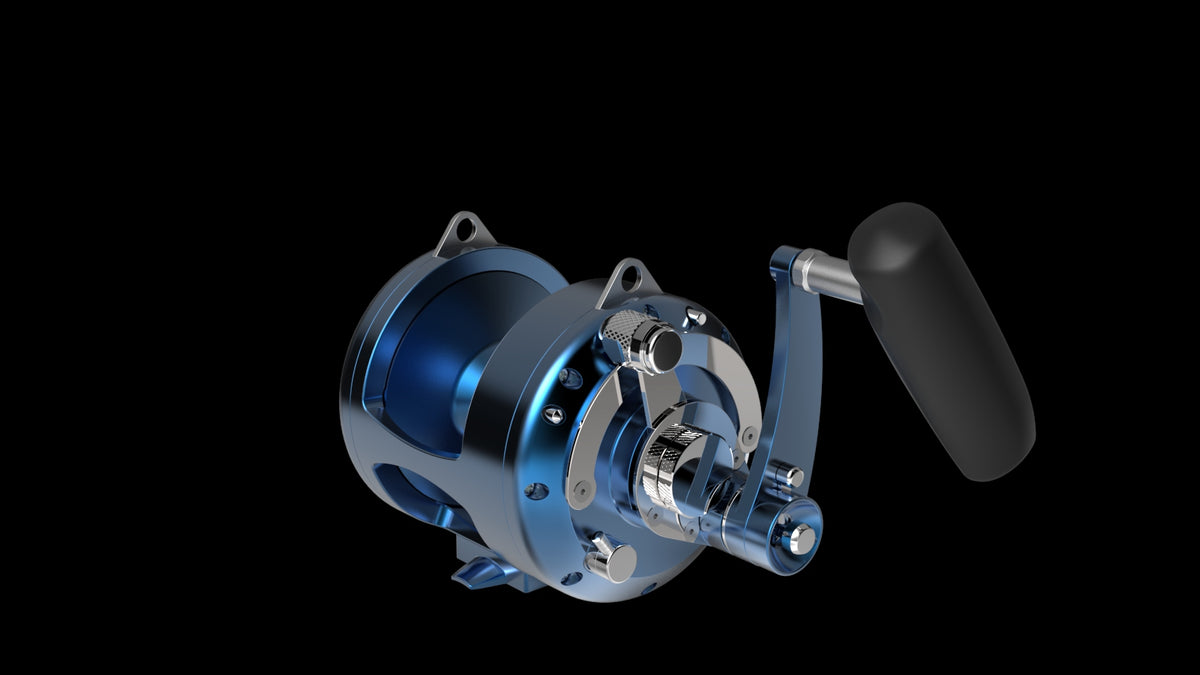 Avet T-RX Series lever drag reel — Blue