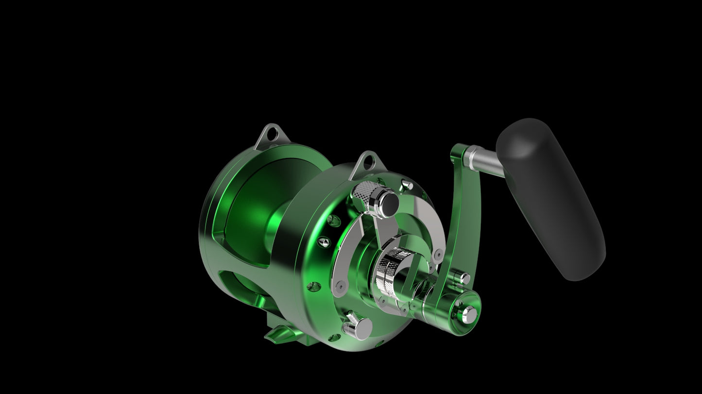 Avet T-RX Series lever drag reel — Green