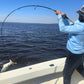 Inshore Reaper rod bent deep on a fish