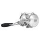 Penn International VISW 2-Speed reel, Silver — plate side